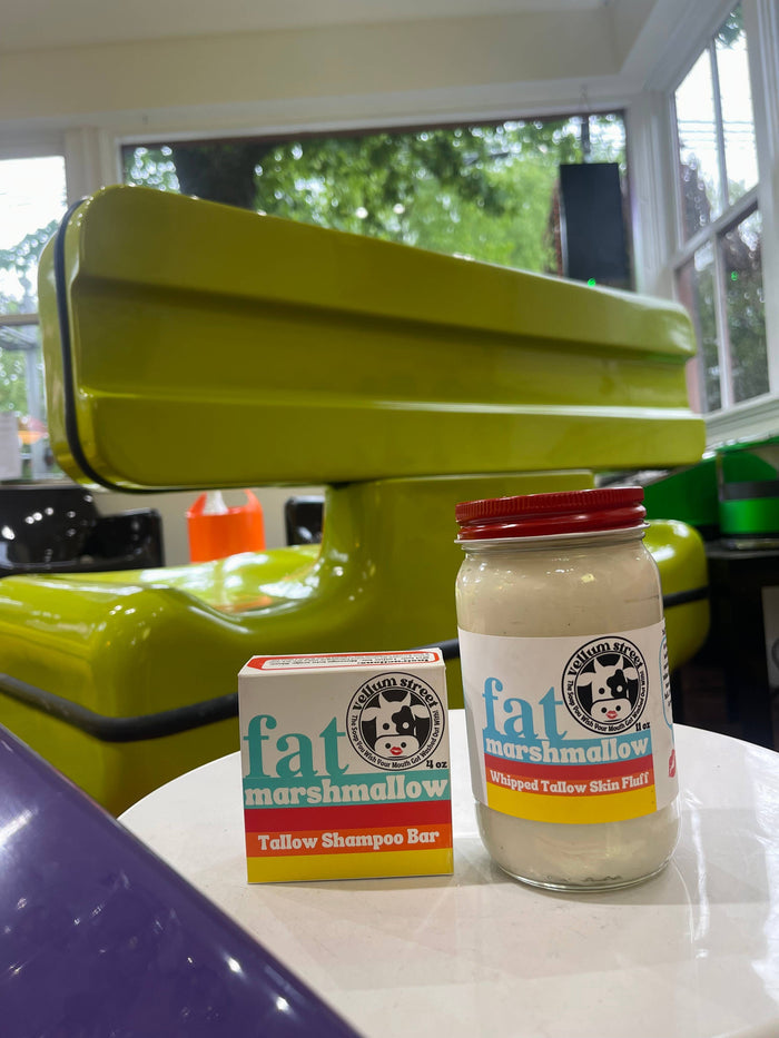 Fat marshmallow Whipped Tallow Skin Fluff