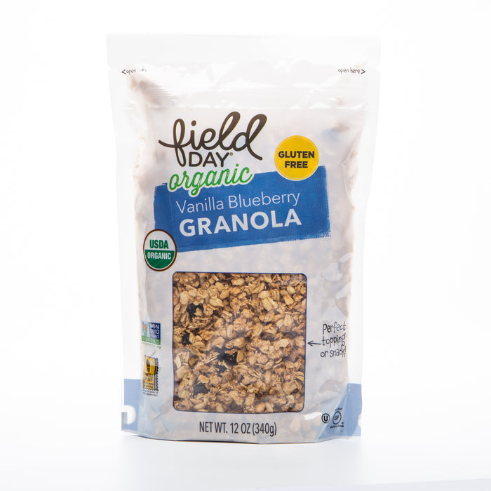 Field Day Organic Vanilla Blueberry Granola 340g