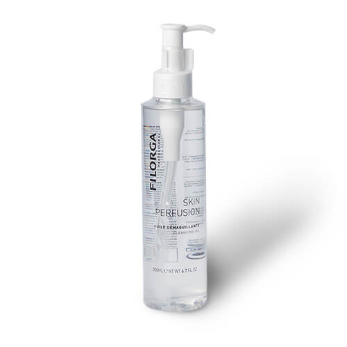 FILLMED Cleansing Oil 200ML for facial cleansing, featuring a gentle, nourishing formula in a clear bottle with a pump dispenser.