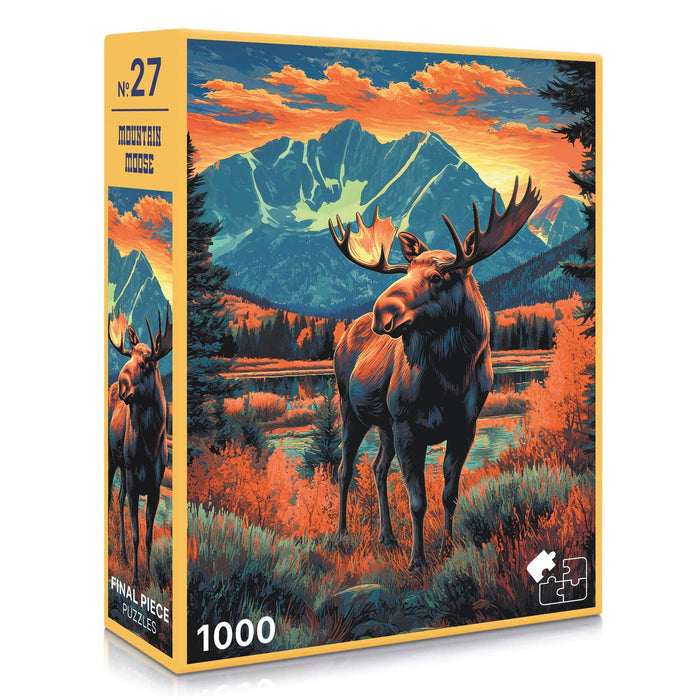 Final Piece Puzzles - No. 27 - Mountain Moose