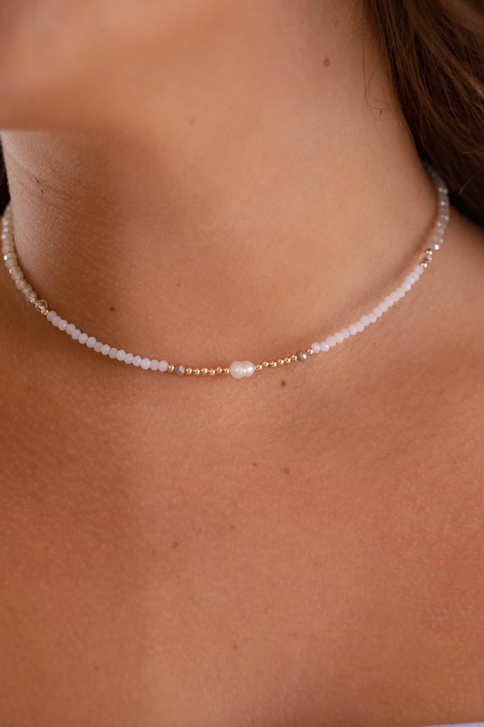 FINAL SALE: So Delighted Beaded Necklace