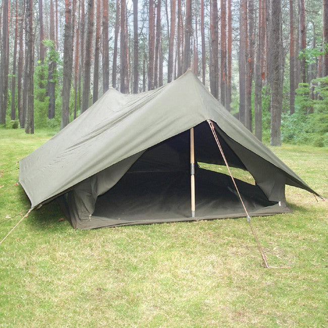 French Commando Tent With Fly - French Army Surplus - Tents & Bashas