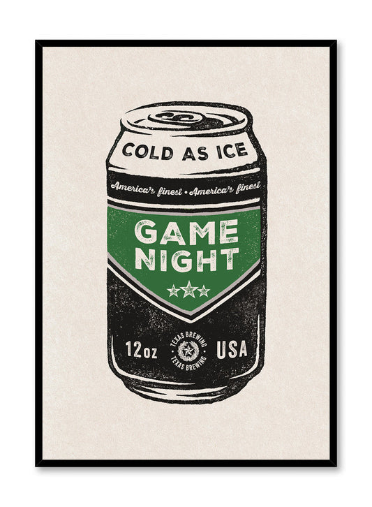 Game Night in Dallas, Poster