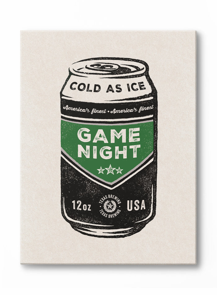 Game Night in Dallas, Poster