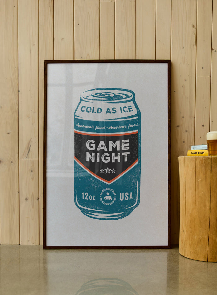 Game Night in San Jose, Poster