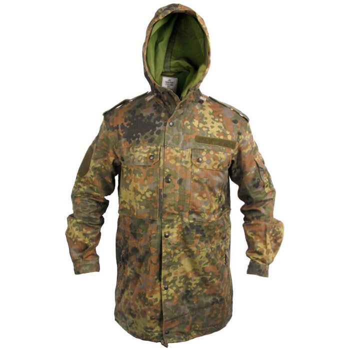 German Army Flecktarn Parka - Value Grade - German Army Surplus - Parkas