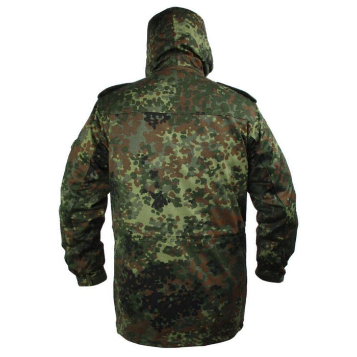 German Army Flecktarn Parka With Liner - New - German Army Surplus - Parkas