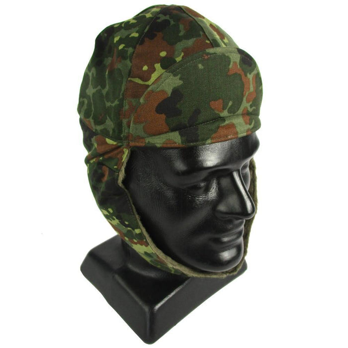 German Flecktarn Cold Weather Hat - New - German Army Surplus - Caps