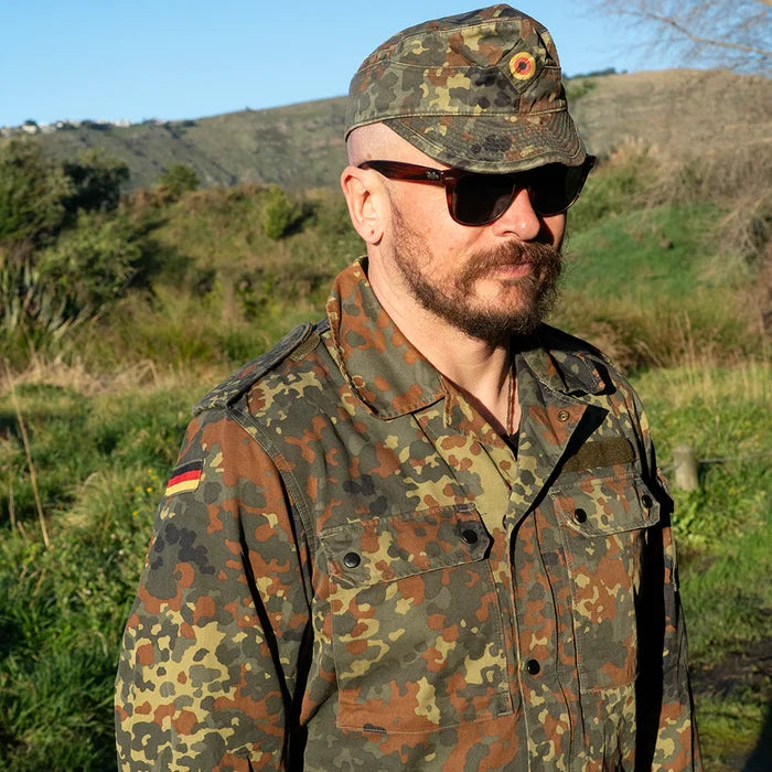 German Flecktarn Shirt - Value Grade - German Army Surplus - Field Shirts