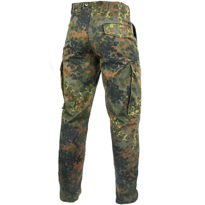 German Flecktarn Trousers - Value Grade - German Army Surplus - Combat Trousers