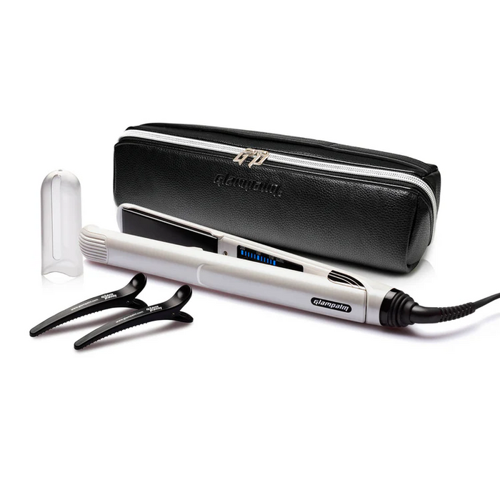 GlamPalm CLINIC™ Diamond White Hair Straightener