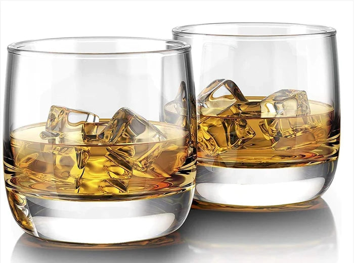 Glassglow Eggsy Rock Whiskey Glass, Pack of 6