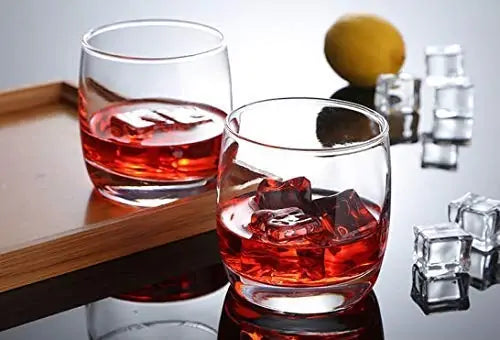 Glassglow Eggsy Rock Whiskey Glass, Pack of 6