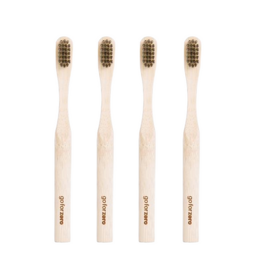 Go-For-Zero-Australia-Bamboo-Kids-Toothbrush-Soft-4-Pack-No-Quotes