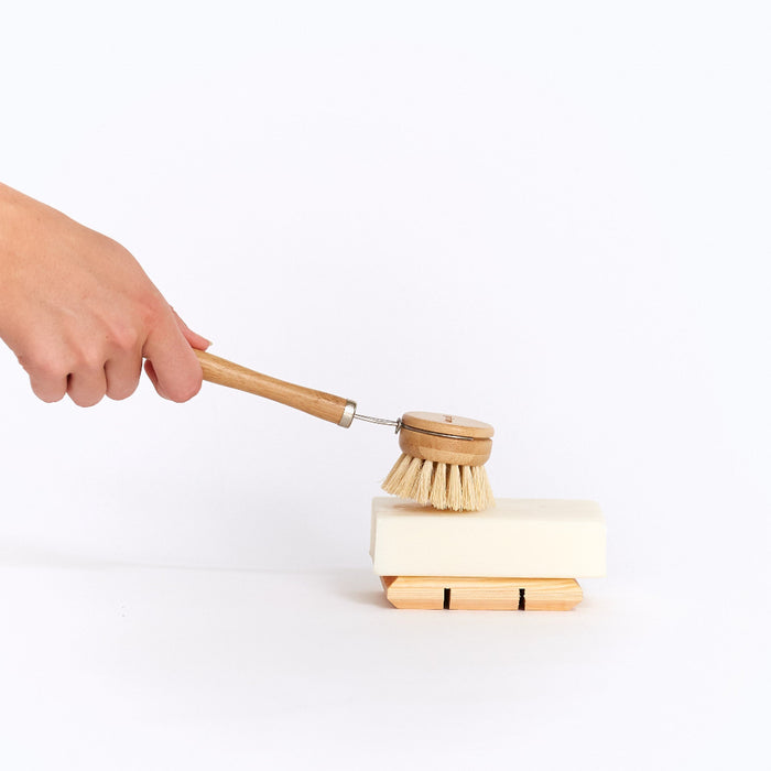Go-For-Zero-Australia-Bamboo-Long-Handle-Dish-Brush