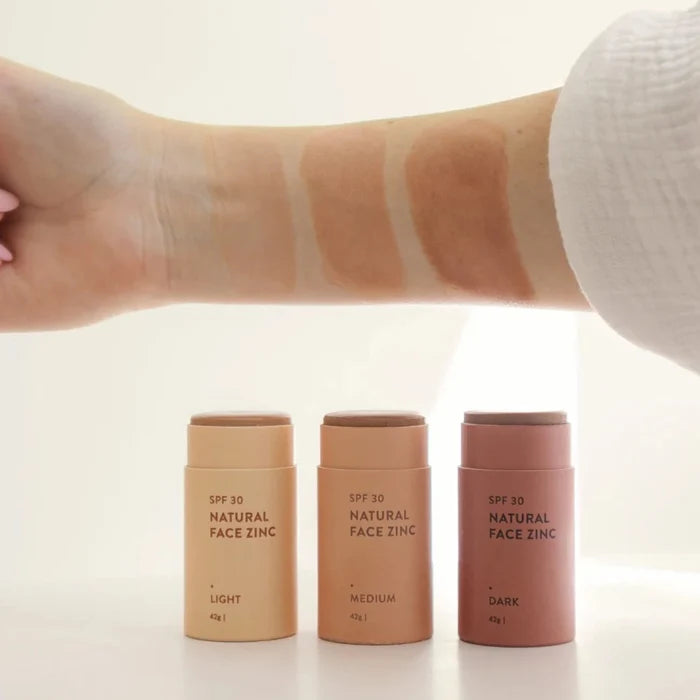 Go-For-Zero-Australia-Winki-Zinc-Australia-Natural-Face-Zinc-SPF-30-3-Colours-Arm-Swatch