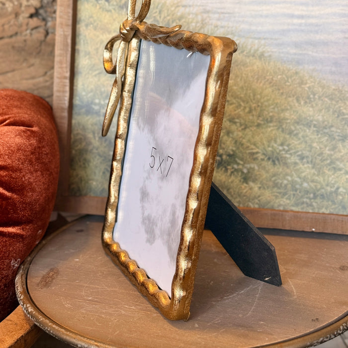 Gold Bow Frame