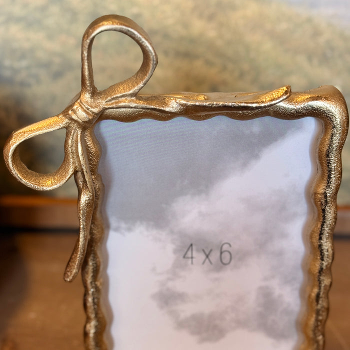 Gold Bow Frame