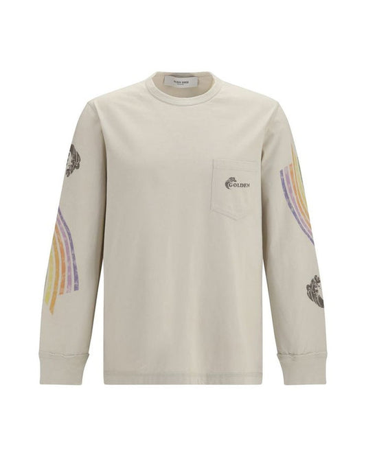 Golden Goose Beige Cotton Sweatshirt