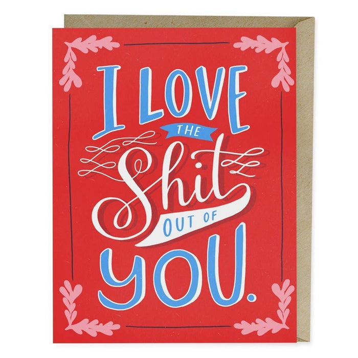 Hachette Book Group - Love the Shit Out Of You Card
