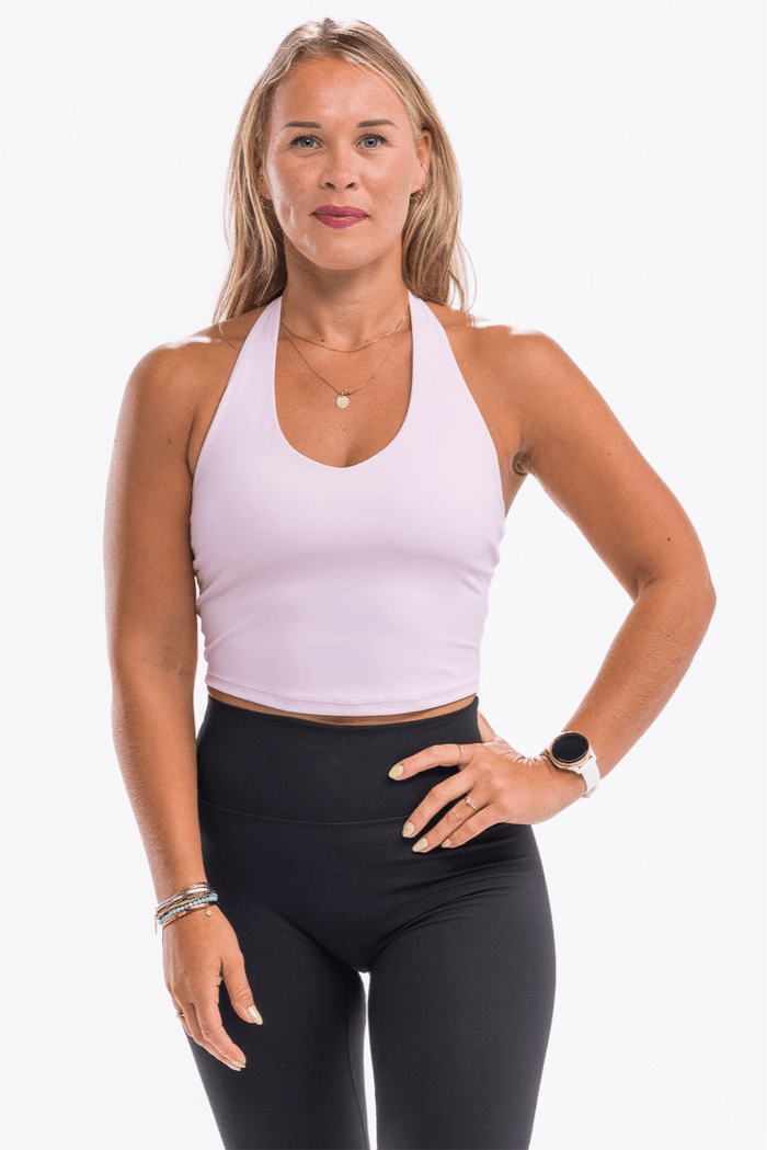Halo Halter Neck - Sweet Pink