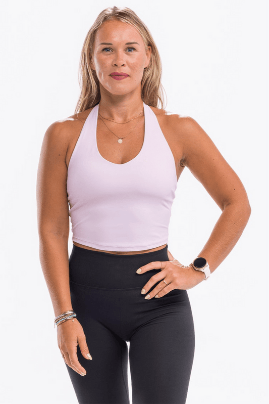Halo Halter Neck - Sweet Pink