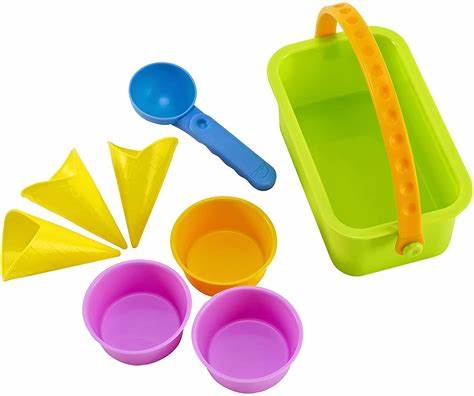 Hape Sand Ice Cream Shop 8 Pce