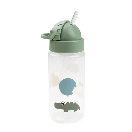 DONE BY DEER Happy Clouds Leakproof Kids Straw Water Bottle - 350m in Kuwait - Waha Lifestyle