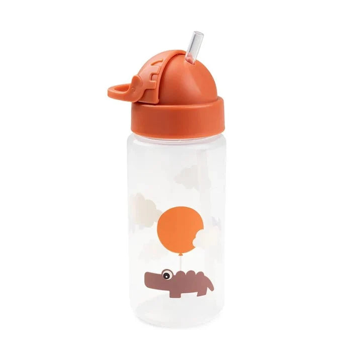 DONE BY DEER Happy Clouds Leakproof Kids Straw Water Bottle - 350m in Kuwait - Waha Lifestyle