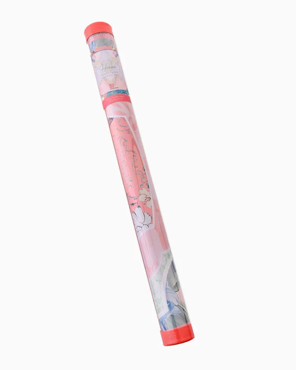 Heron Mahjong Mat in Tube | Luxury American Mahjong Playing Mat