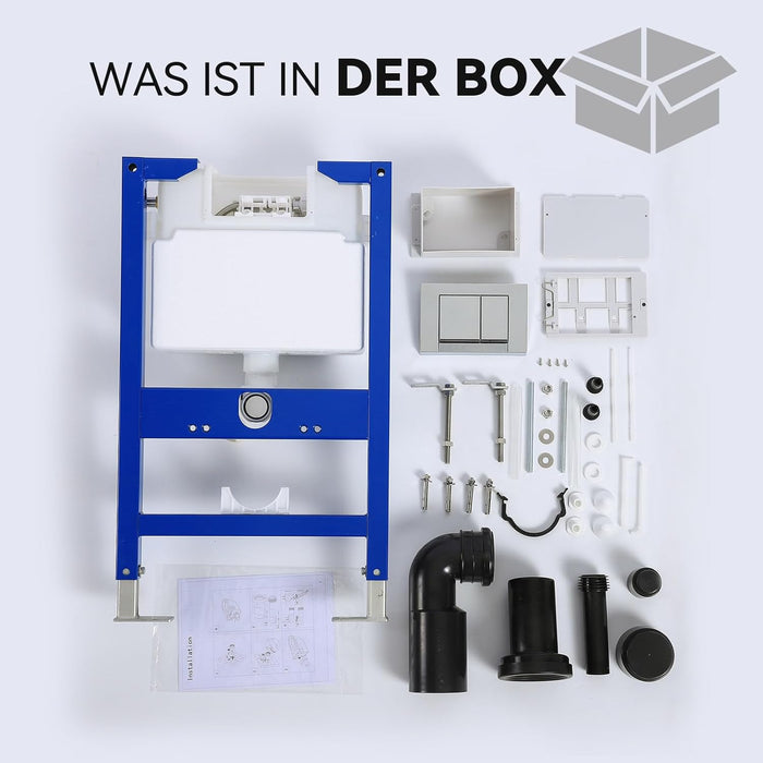 HOROW T02L WC-Vorwandelement mit Unterputz 50×12×82 cm