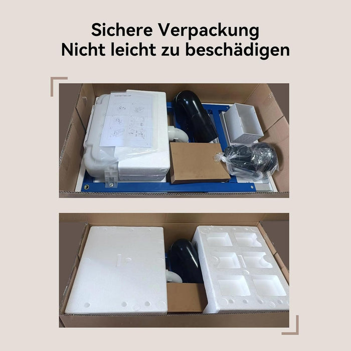 HOROW T02L WC-Vorwandelement mit Unterputz 50×12×82 cm