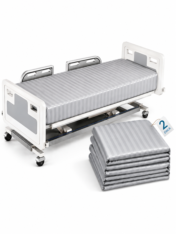 Hospital Bed Fitted Sheets With Pillow Cover