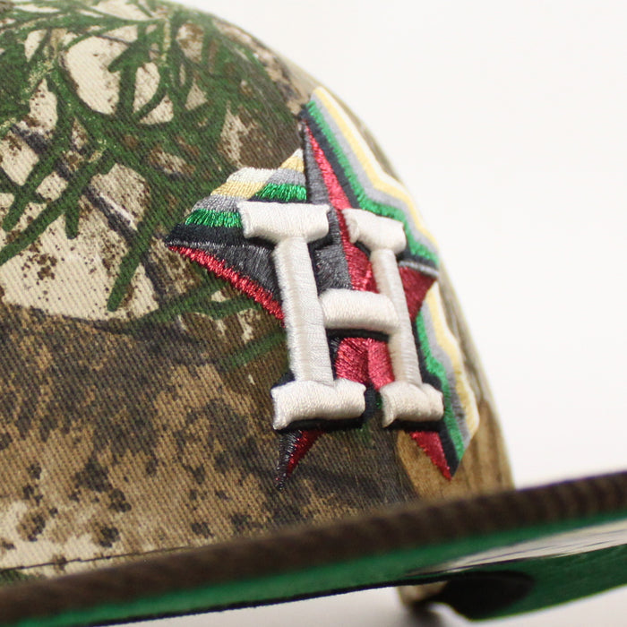 Houston Astros 20 Years New Era 59Fifty Fitted Hat (RealTree Brown Green Under Brim)