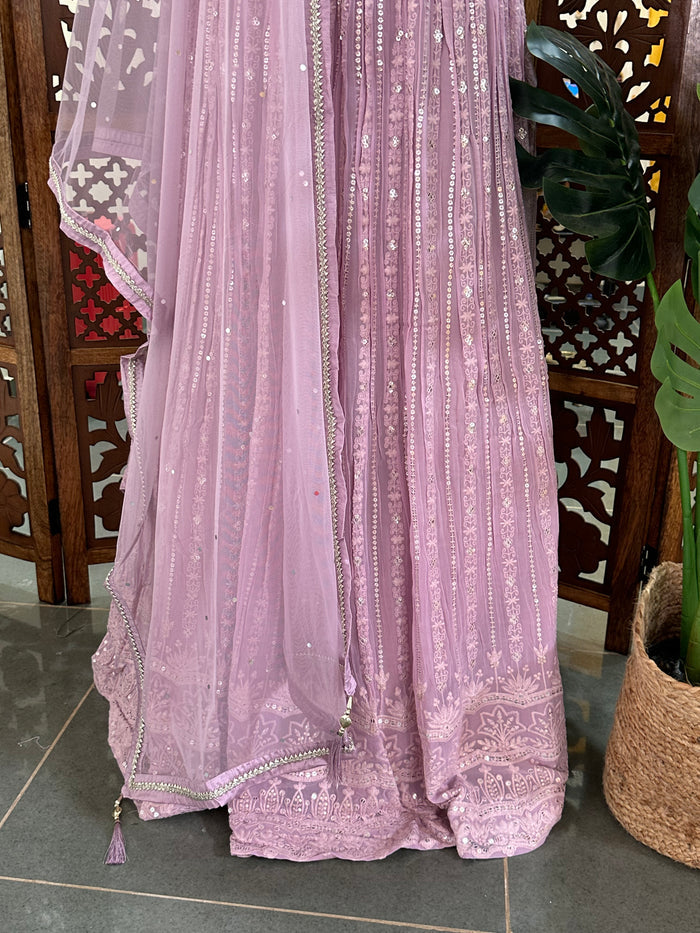 Partywear printed maxi Gown - Size 38