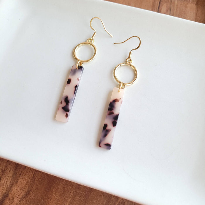 Isabella Earrings - Blonde Tortoise // Jewelry, Fall