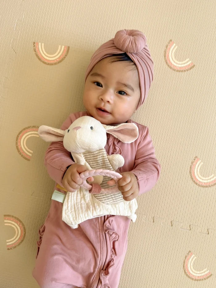 Itzy Ritzy Bitzy Crinkle Sensory Toy with Teether - Bunny