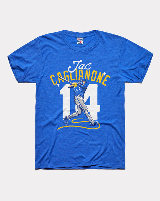 Royal Blue Jac Caglianone Player Vintage T-Shirt