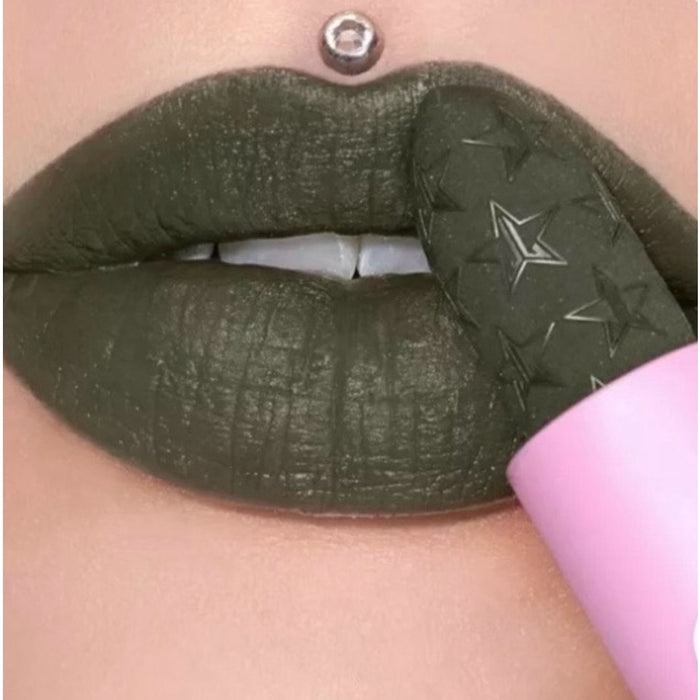 Jeffree Star Cosmetics Velvet Trap Lipstick*New in box*So Jaded*AMAZING GREEN