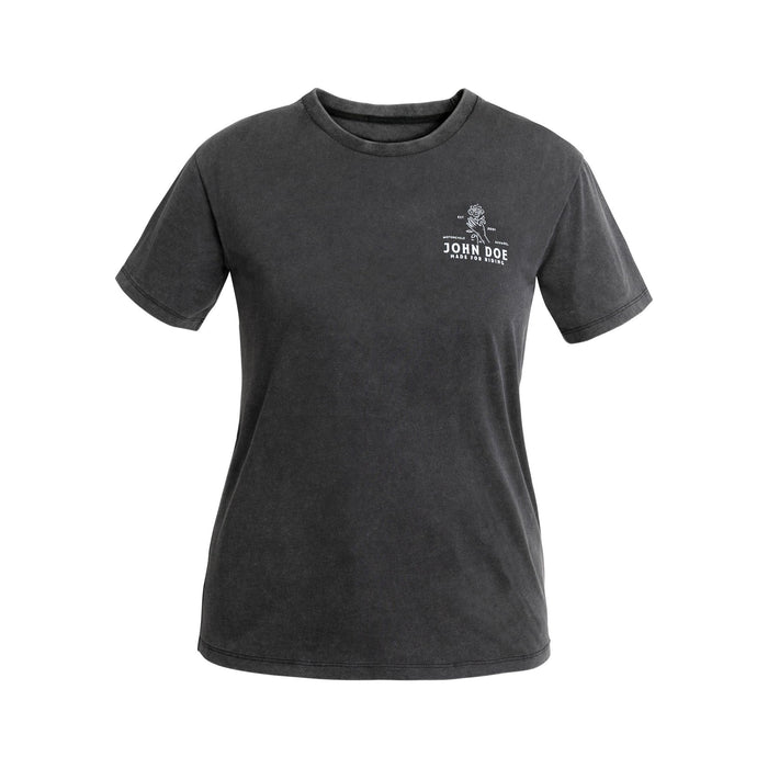 John Doe T-Shirt Women Rose Fade Out Black