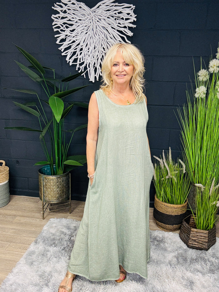 Jolly Maxi Dress Khaki