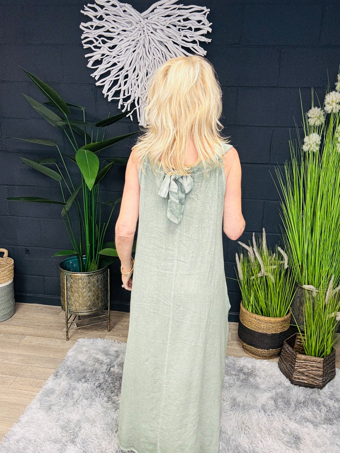 Jolly Maxi Dress Khaki