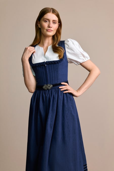 Julia Trentini Fabiana Dirndl, Blue — 70cm Long