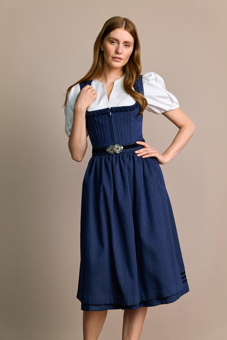Julia Trentini Fabiana Dirndl, Blue — 70cm Long