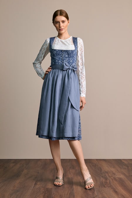 Julia Trentini Linn Dirndl Blue 70cm