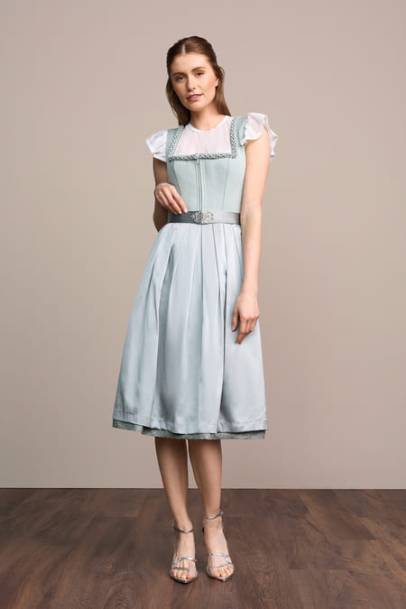 Julia Trentini Marit Dirndl, Blue — 70cm Long