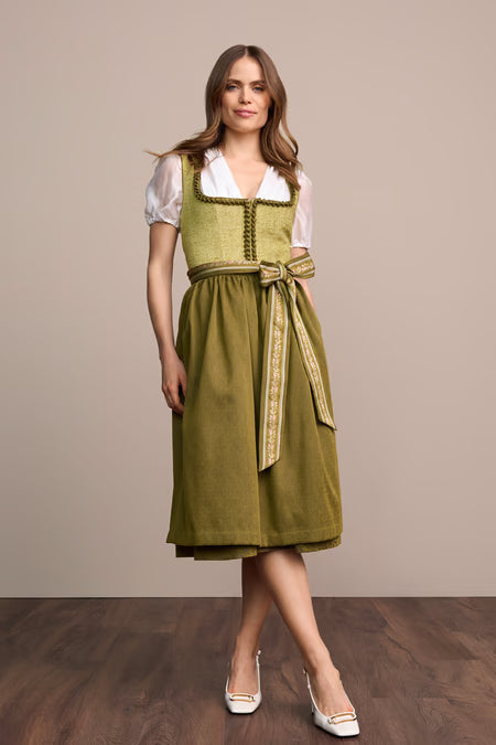 Julia Trentini Oriana Dirndl, Olive — 70cm