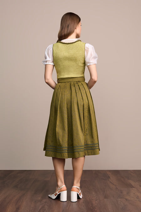 Julia Trentini Oriana Dirndl, Olive — 70cm