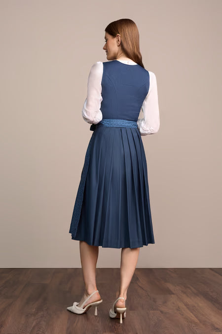 Julia Trentini Saphira Dirndl, Blue — 70cm