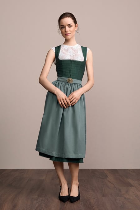 Julia Trentini Tamina Dirndl Green 70cm front